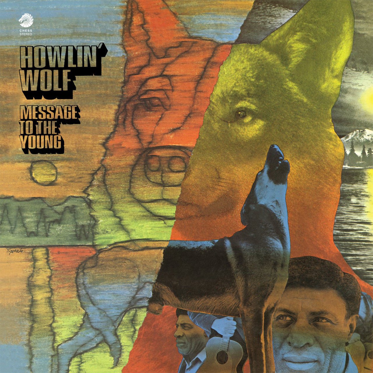 HOWLIN' WOLF - MESSAGE TO THE YOUNG - RECORD