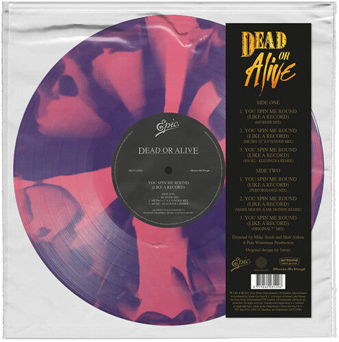 DEAD OR ALIVE - YOU SPIN ME ROUND (LIKE A RECORD) Purple & Pink - RECORD