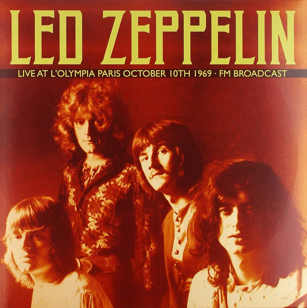 LED ZEPPELIN - LIVE AT L'OLYMPIA PARIS OCTOBER 10TH 1969 - RECORD