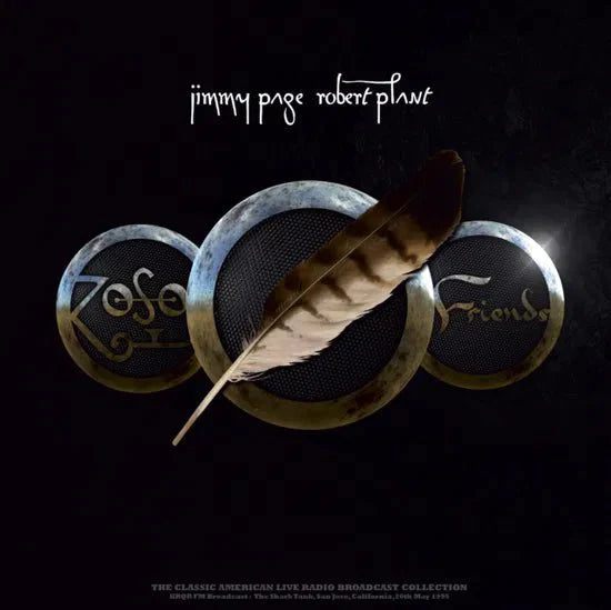 JIMMY PAGE & ROBERT PLANT - ZOSO FRIENDS LIVE IN SAN JOSE 1995 180GR CLOUDY - RECORD