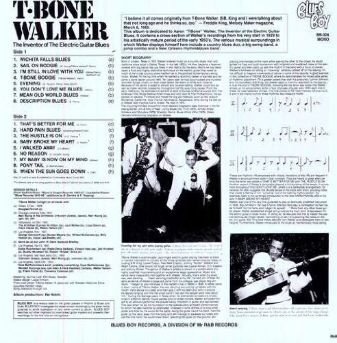 WALKER,T-BONE - INVENTOR OF THE BLUES GUITAR - RECORD