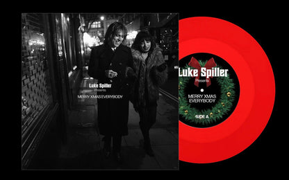 Luke Spiller - Love Will Probably Kill Me Before Cigarettes And Wine (Tour Edition) & MERRY XMAS EVERYBODY 7" w/ AUTOGRAPHED INSERT RED VINYL