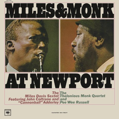 DAVIS,MILES - MILES & MONK AT NEWPORT (MONO VINYL) - RECORD