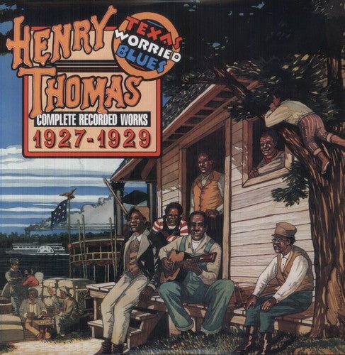 THOMAS,HENRY - COMPLETE RECORDED WORKS 1927-1929: TEXAS WORRIED - RECORD