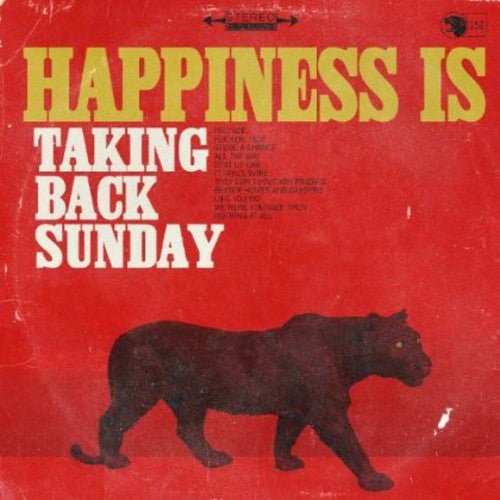 TAKING BACK SUNDAY - HAPPINESS - RED - RECORD