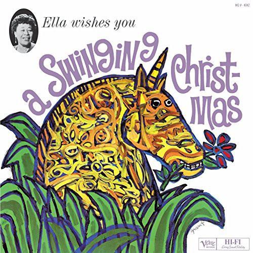 FITZGERALD,ELLA - WISHES YOU A SWINGING CHRISTMAS - RECORD