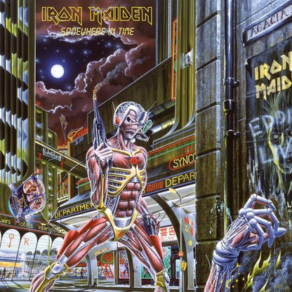 IRON MAIDEN - SOMEWHERE IN TIME - RECORD