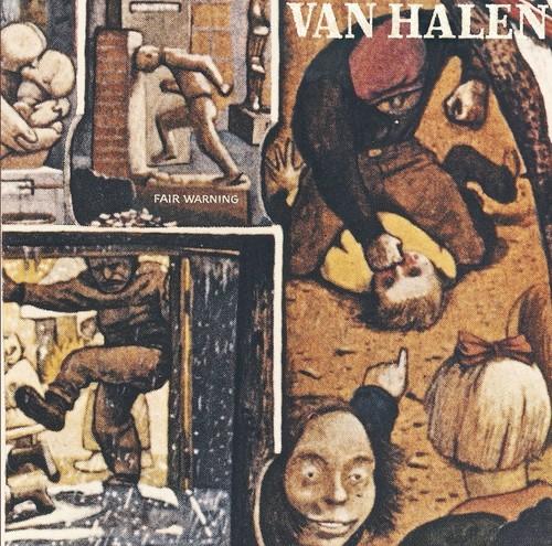 VAN HALEN - FAIR WARNING - RECORD