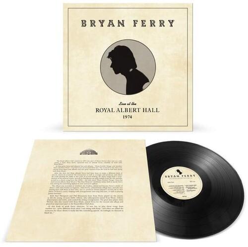 FERRY,BRYAN - LIVE AT THE ROYAL ALBERT HALL 1974 - RECORD
