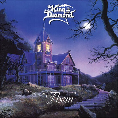 KING DIAMOND - THEM Blue & Black - RECORD
