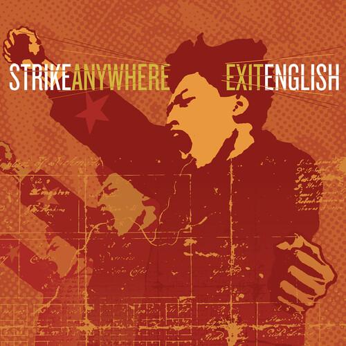 STRIKE ANYWHERE - EXIT ENGLISH - CLEAR WITH BLACK - RECORD