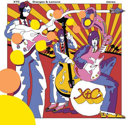 XTC - ORANGES & LEMONS - RECORD
