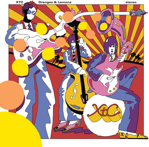 XTC - ORANGES & LEMONS - RECORD