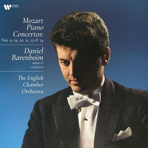 BARENBOIM,DANIEL / ENGLISH CHAMBER ORCHESTRA - MOZART: PIANO CONCERTOS NOS. 9 19 20 21 23 & 24 - RECORD