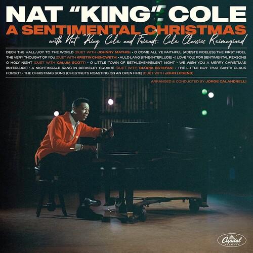COLE,NAT KING - SENTIMENTAL CHRISTMAS WITH NAT KING COLE & FRIENDS - RECORD