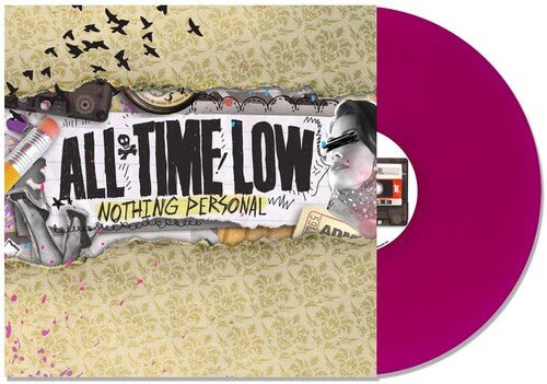 ALL TIME LOW - NOTHING PERSONAL - NEON PURPLE - RECORD
