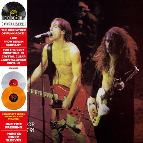 POP,IGGY - LIVE IN BERLIN (1991) - RECORD