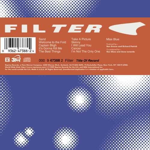 FILTER - TITLE OF RECORD - RECORD