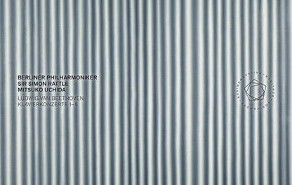 BEETHOVEN / BERLINER PHILHARMONIKER / UCHIDA - KLAVIERKONZERTE 1-5 - RECORD
