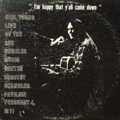 YOUNG,NEIL - DOROTHY CHANDLER PAVILION 1971 - RECORD