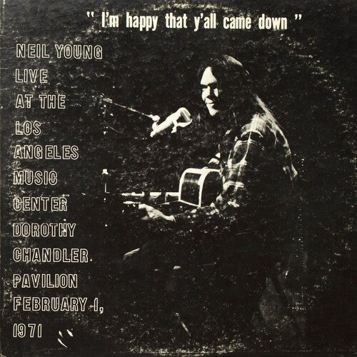 YOUNG,NEIL - DOROTHY CHANDLER PAVILION 1971 - RECORD