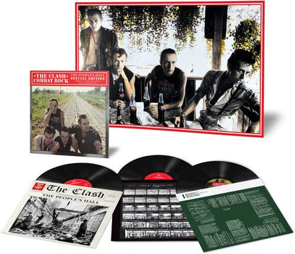 CLASH - COMBAT ROCK + THE PEOPLE'S HALL - RECORD