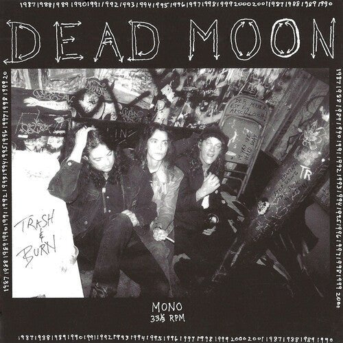 DEAD MOON - TRASH & BURN - RECORD
