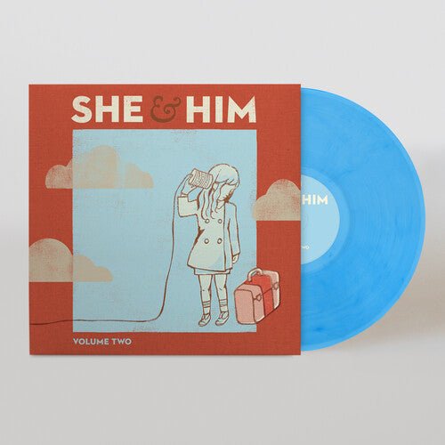 SHE & HIM - VOLUME TWO - SKY BLUE - RECORD