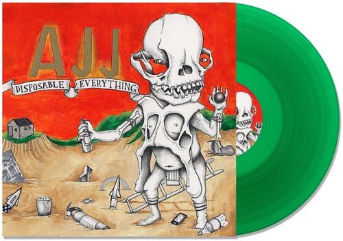 AJJ - DISPOSABLE EVERYTHING - GREEN - RECORD