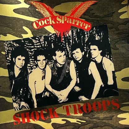 COCK SPARRER - SHOCK TROOPS - RECORD