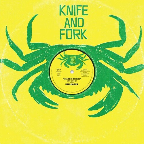 DILLINGER - COKANE IN MY BRAIN / MARIJUANA IN MY BRAIN - RECORD