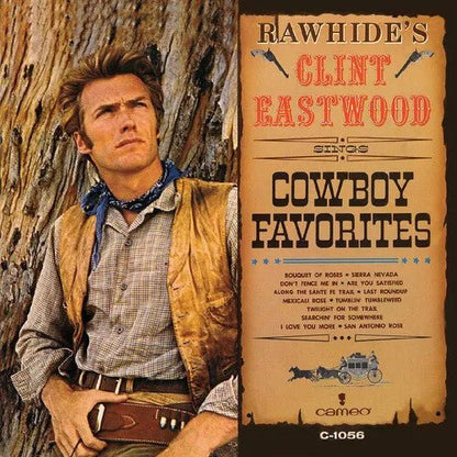EASTWOOD,CLINT - RAWHIDE'S CLINT EASTWOOD SINGS COWBOY FAVORITES - RECORD