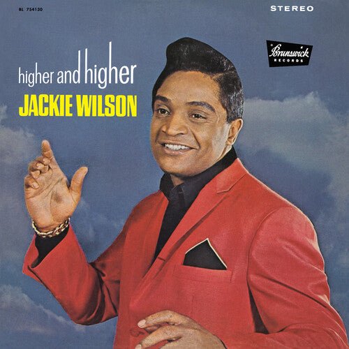 WILSON,JACKIE - HIGHER & HIGHER - BLUE - RECORD
