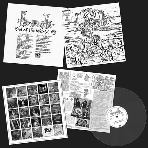 TORMENTOR - END OF THE WORLD DEMO '84 - TRANS ULTRA CLEAR - RECORD