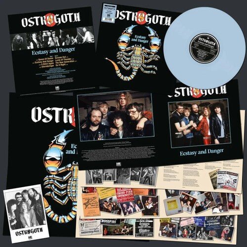 OSTROGOTH - ECSTASY AND DANGER - BLUE - RECORD