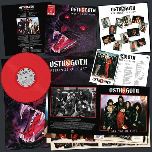 OSTROGOTH - FEELINGS OF FURY - RED - RECORD