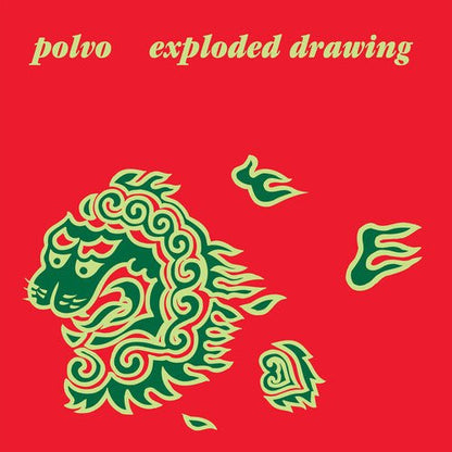 POLVO - EXPLODED DRAWING - OPAQUE AQUA - RECORD