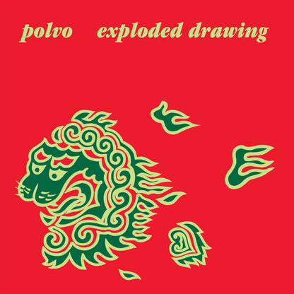POLVO - EXPLODED DRAWING - OPAQUE AQUA - RECORD