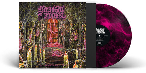 CARNAL TOMB - EMBALMED IN DECAY - MAGENTA/BLACK MARBLE - RECORD