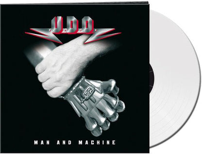 U.D.O. - MAN & MACHINE - WHITE - RECORD