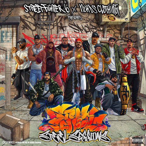 STEEL SESSIONS - STREET FIGHTER 6 X NERDS CLOTHING PRESENTS: - RECORD