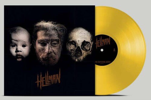 HELLMAN - BORN SUFFERING DEATH - YELLOW - RECORD