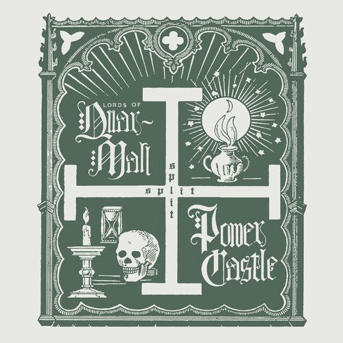 LORDS OF QUARMALL & POWER CASTLE - SPLIT - RECORD