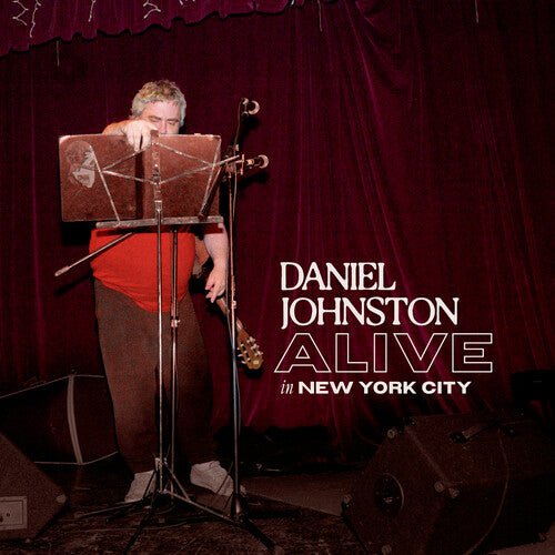 JOHNSTON,DANIEL - ALIVE IN NEW YORK CITY - WHITE - RECORD