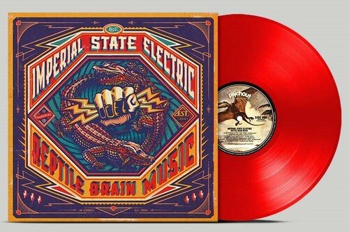 IMPERIAL STATE ELECTRIC - REPTILE BRAIN MUSIC - RED - RECORD