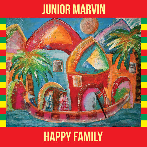 MARVIN,JUNIOR - HAPPY FAMILY - RED GOLD & GREEN - RECORD