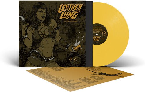 LEATHER LUNG - GRAVESIDE GRIN - SOLD YELLOW - RECORD