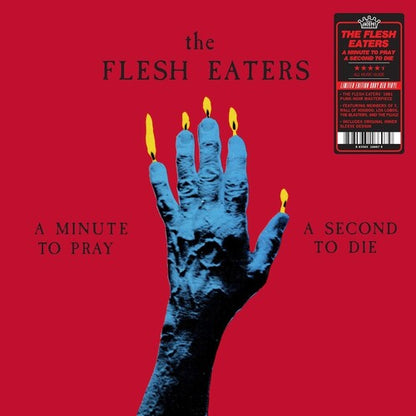 FLESH EATERS - MINUTE TO PRAY A SECOND TO DIE - RUBY RED - RECORD