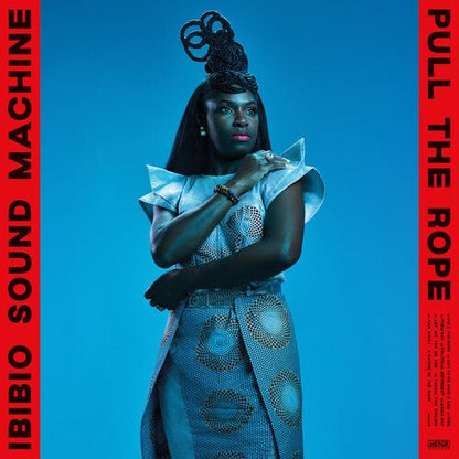 IBIBIO SOUND MACHINE - PULL THE ROPE - BLACK BLUE RED - RECORD
