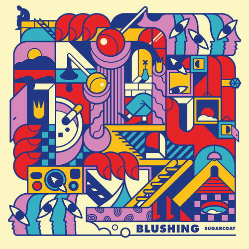 BLUSHING - SUGARCOAT - RED - RECORD